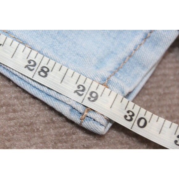 Miss Me Women’s Light  Blue Denim Signature Mid Rise Skinny Jeans Size 28 - Picture 5 of 16